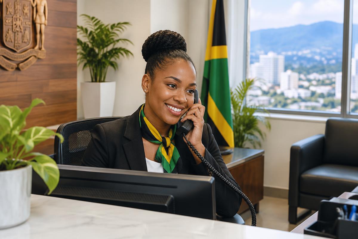 Council office reception